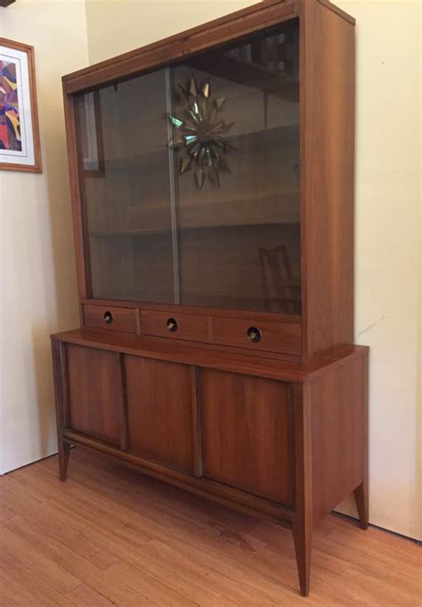 Learn how to make lap joints and the walnut base for the mid century modern cabinet i'm building. Mid Century Modern Walnut China Cabinet by Basic Witz - EPOCH