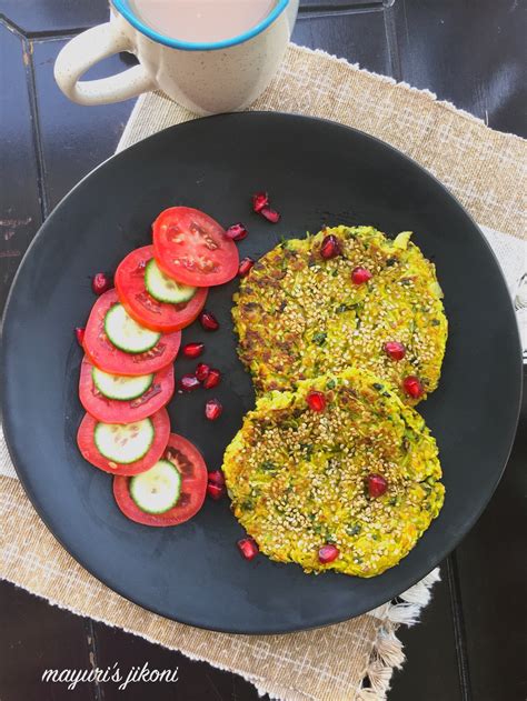 Savory Oat Pancakes Mayuris Jikoni Bottle Gourd Breakfast Chila