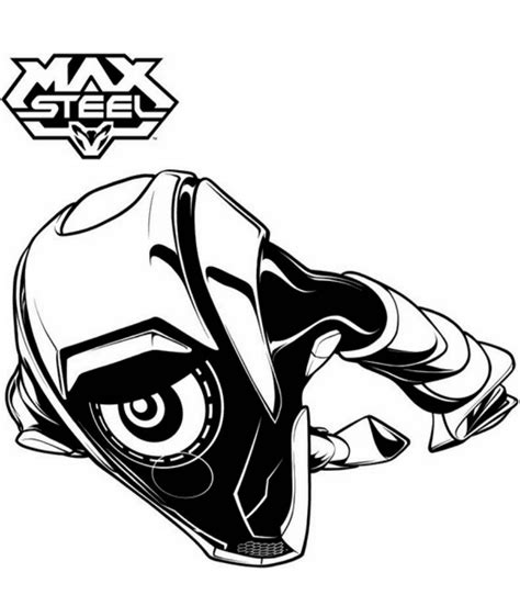 Dibujos De Steel De Max Steel Para Colorear Para Colorear Pintar E