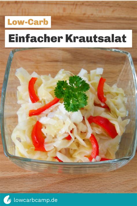 Krautsalat Low-Carb Schnell Einfach zubereitet