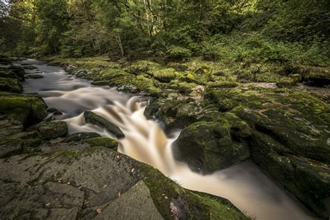 826209 4k Yorkshire United Kingdom Waterfalls Stones Moss Rare