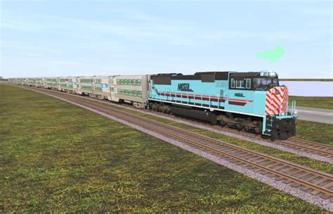 Metra Rta 500 Sd70mach Rolling In Trainz 2019 By Cptrainzkid On Deviantart