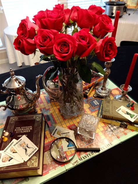 Centerpiece For Clue Murder Mystery Party Mystery Dinner Party
