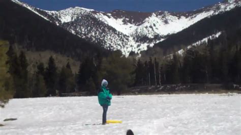 Snow Play Near Snowbowl Flagstaff Az Youtube