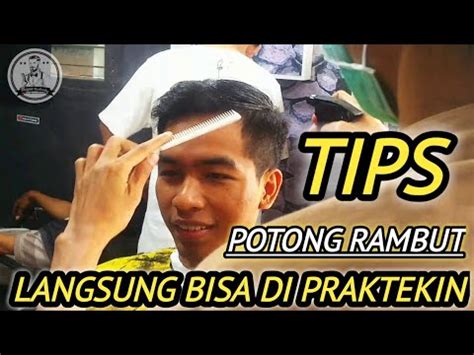 Maybe you would like to learn more about one of these? TRIK POTONG RAMBUT PRIA | BARBERSHOP - YouTube