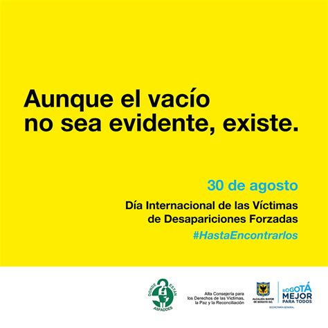 30 De Agosto DÍa Internacional De Las VÍctimas De DesapariciÓn Forzada