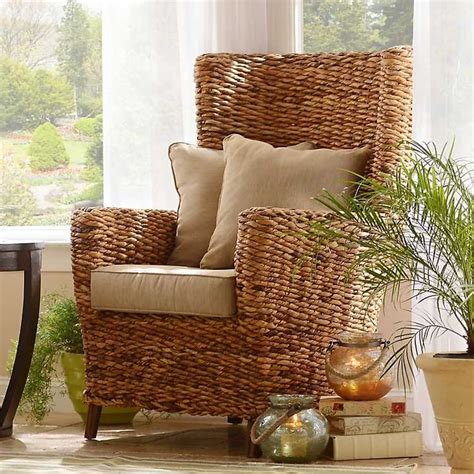 Tamayo High Back Wicker Arm Chair From Kirklands Wicker Dining