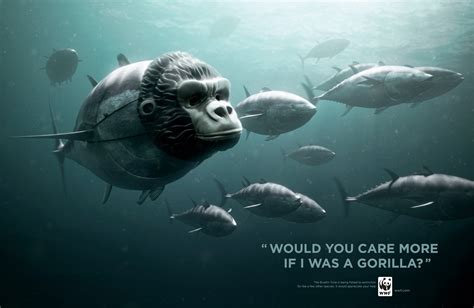 Wwf Print Advert By Ogilvy Gorilla Ads Of The World™