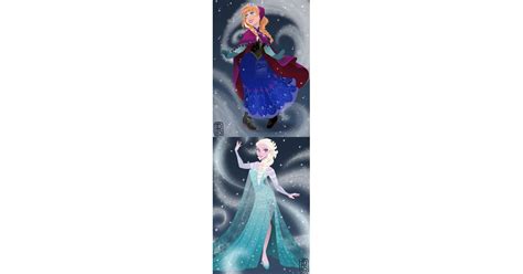 Anna And Elsa Frozen Fan Art POPSUGAR Love Sex Photo