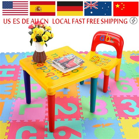 1 947 products for study desk kaio florence study desk. 1PC premium Plastic DIY kinder Table and Chair Set With ...