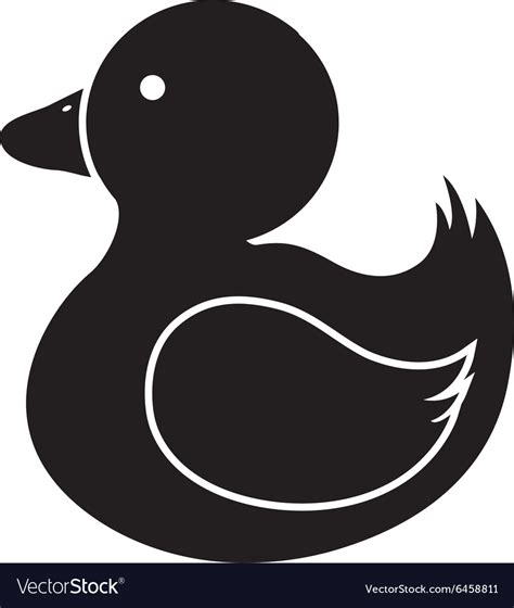 Duck Silhouette Svg