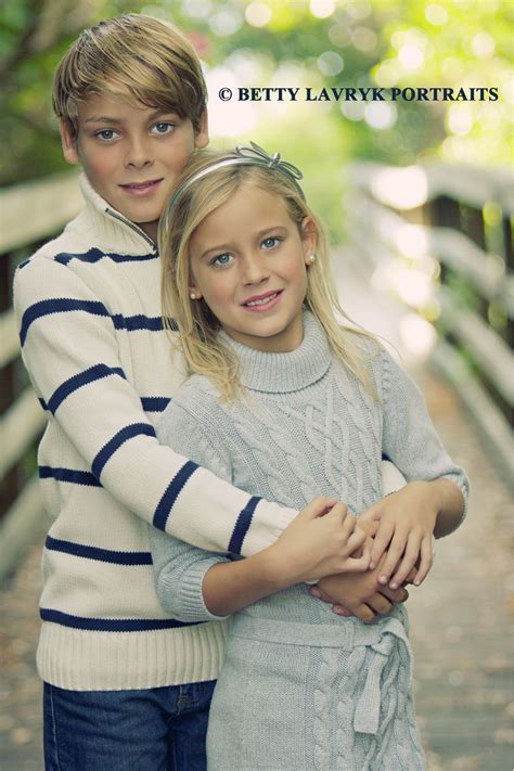Brother Sister Love Betty Lavryk Portraits Kids Portraits Flowers