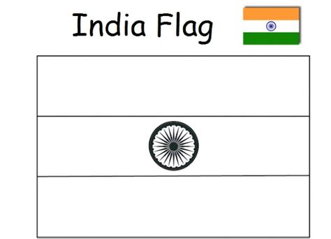 Blog de Linguagens: India Flag Colouring Page