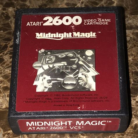 Midnight Magic Atari 2600 1988 Cartridge Only Video Game Free