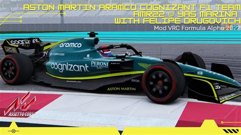 Assetto Corsa Aston Martin Aramco Cognizant F1 Team AMR22 Yas