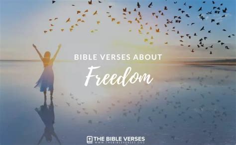 25 Bible Verses About Freedom Scripture Quotes