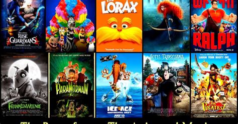 The Hollywood Persona The Best Animated Movies Of 2012
