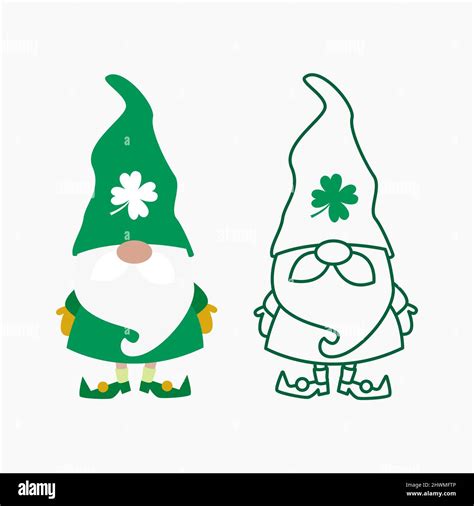 St Patricks Day Gnomes Shamrock Green Leprechaun Hats St Patrick S