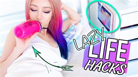 12 LIFE HACKS Every LAZY PERSON Should Know!!! - YouTube