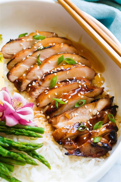 Pair it with steamed broccoli and rice and you've got yourself a meal. Marinated Grilled Teriyaki Chicken - Cooking Classy