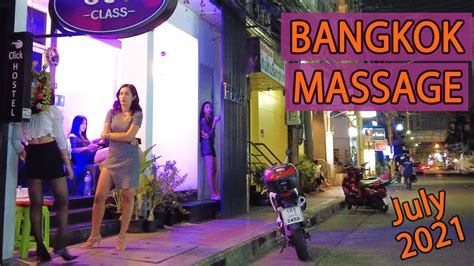 Bangkok Massage Shops Guide Map Sukhumvit July Youtube
