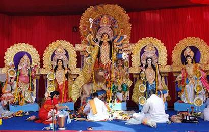 Durga Puja Kolkata India Pooja Festivals Celebrations
