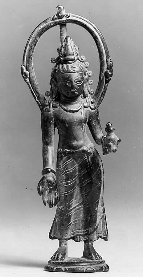 Standing Maitreya Period Post Gupta Period Date 7th Century