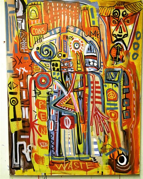 Modern Contemporary Neo Outsider Figurative Expressionism Art Brut