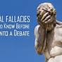 Some Logical Fallacies Include