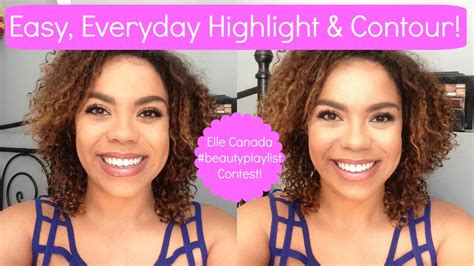 Easy Everyday Highlight And Contour Routine Samanthajane Youtube