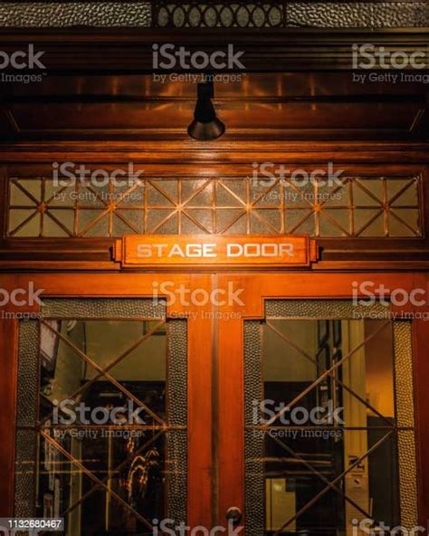 Stage Door Stock Photo Download Image Now Backstage Door Old