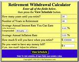 Retirement Income Calculator With Inflation Images