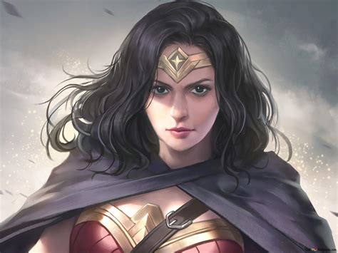 Wonder Woman Dc Comics Art 4k Wallpaper Download