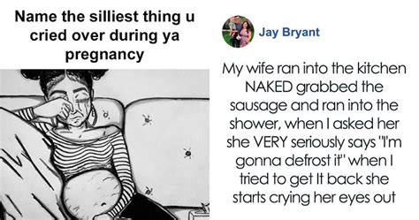 Someone Asks Women The Silliest Thing They Cried Over During Pregnancy