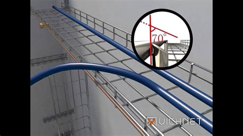 Vichnet Wire Cable Tray Installation Movie 4 Youtube