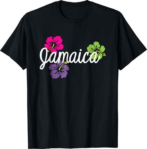 jamaica caribbean island souvenir t shirt clothing
