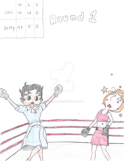 Betty Boop Vs Lois Griffin Boxing By Cartoonwomenboxing On Deviantart