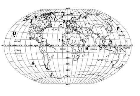 World Map With Latitude And Longitude World Map With Latitude Longitude