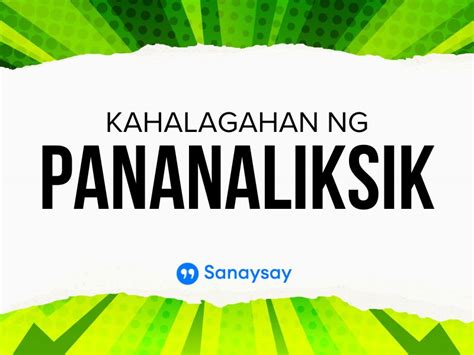 Ano Ang Kahalagahan Ng Pananaliksik SANAYSAY