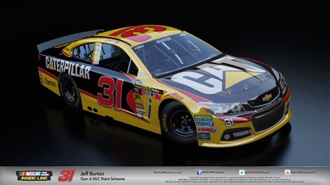 Nascarfan1400 #80 ups/the home depot chevy sorry for the first shot being anyone here play it on pc for share the paint schemes? Jeff Burton- CAT Gen-6 car 2013