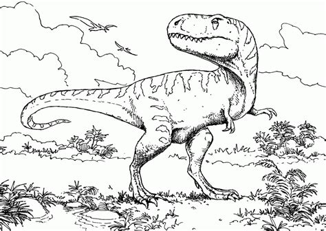 Dinosaur coloring page in pdf format a t rex coloring page of one of the largest land carnivores of all time. Dinosaur T Rex Coloring Pages - Coloring Home