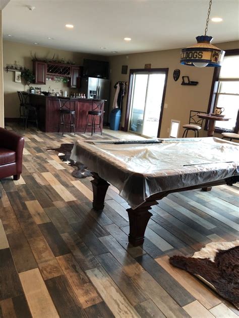Get tips on flooring of all types with help from a foreman for lighty contractors in this free video series. Ceramic tile looks like barn-board. This was fun! in 2020 ...