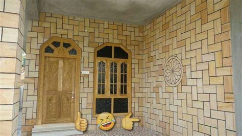 Front Elevation Exterior Wall Tiles Designs Indian Houses Trendecors