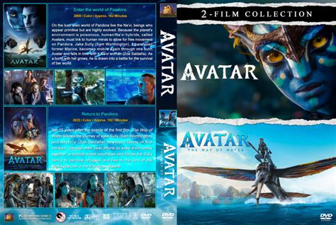 Avatar Double Feature R1 Custom Dvd Cover And Labels Dvdcovercom