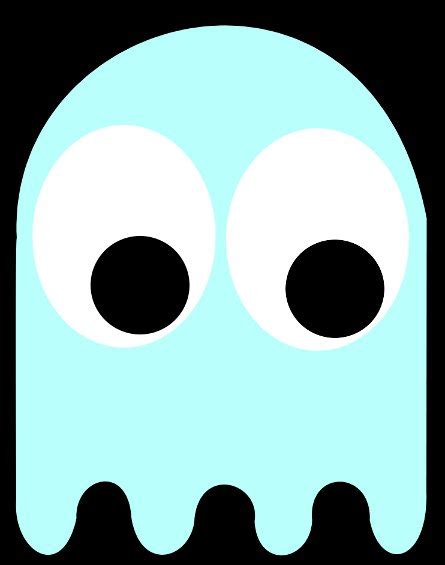 This one was printed in bronzefill. Pacman Ghost Images - ClipArt Best