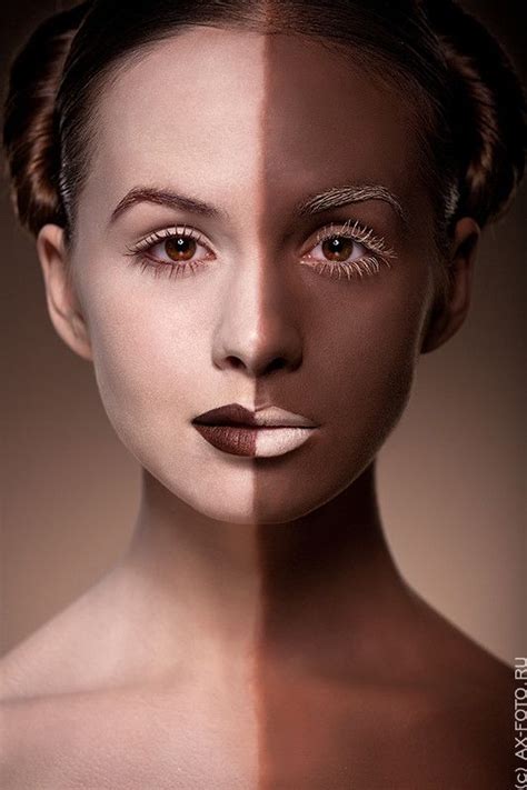 Fabulous Contrast Photography Alexander Khokhlov Face Art