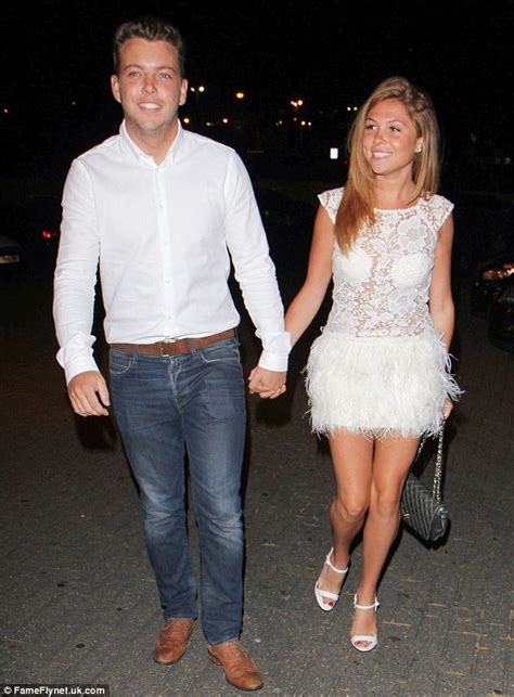 James Diags Bennewith And Fran Parman Arrive At Only Way Is Marbs Album Launch Daily Mail Online