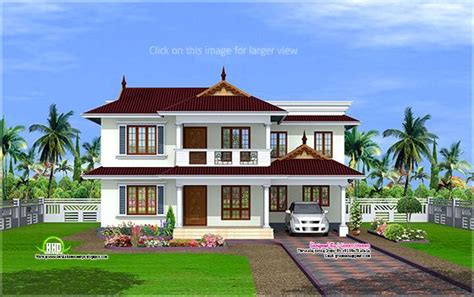 Eco Friendly Houses 2600 Sqfeet Kerala Model House
