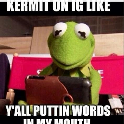 Kermit The Frog Spawns Funny Instagram Memes
