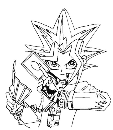 Coloriage Yu Gi Oh 52973 Dessins Animés Dessin à Colorier Coloriages à Imprimer Gratuits